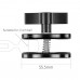 Dual Ball Clamp Flashlight Clip Open Hole Camera Bracket Aluminum Spring For Diving Photography PU257