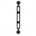 7.87"/20cm Dual Ball Arm Aluminum Alloy Ball Diameter 2.54cm For Underwater Torch Video Light PU242