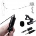 BOYA BY-M1 Lavalier Microphone 3.5mm Mini Wired Clip-on Lapel Microphone For Smartphone Camera