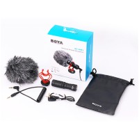 BOYA BY-MM1 Video Record Microphone for DSLR Camera Smartphone Recording Interview Live Vlogging