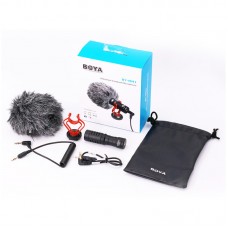 BOYA BY-MM1 Video Record Microphone for DSLR Camera Smartphone Recording Interview Live Vlogging