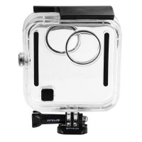 45m Underwater Camera Case Diving Waterproof Case w/ Buckle Basic Mount Screw For GoPro Fusion PU402
