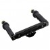 Diving Grip Dual Handle Handheld Stabilizer Dual Handle Aluminium For Camera Fill Light PU3018