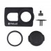 Camera Cage Rig Aluminum Alloy w/ 37mm UV Filter Lens For Xiaomi Xiaoyi II 4K Action Camera PU235B 