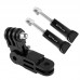 Adjustable 3-Way Pivot Arm with 2 Long Screws For GoPro NEW HERO/HERO6/5/5 Session Xiaoyi U16