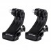 2pcs J Hook Buckle Mount Vertical Surface For GoPro NEW HERO /HERO6 /5 /5 Session Xiaoyi PU