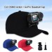 Camera Baseball Hat For GoPro HERO7/6/5/5 Session/4 Session/4/3+/3/2/1 DJI OSMO Action Xiaoyi PU195 