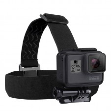 Adjustable Head Strap Elastic Mount Belt For GoPro NEW HERO /HERO6 /5 /5 Session Xiaoyi PU24