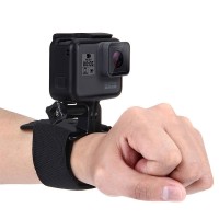 Adjustable Wrist Strap Mount For GoPro NEW HERO/4 Session DJI Osmo Action Xiaoyi PU93  