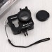 Camera Cage Housing Shell Aluminum Alloy w/ 37mm UV Lens Filter & Lens Cap For GoPro HERO4 PU153