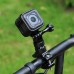 360° Bike Handlebar Adapter Mount Aluminum w/ Screw For GoPro HERO7 DJI OSMO Action Xiaoyi PU223