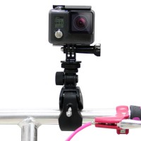 Motorcycle Bicycle Handlebar Holder Mount Kit For GoPro NEW HERO DJI Osmo Action Xiaoyi PU177B