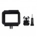 Protective Frame Mount Kit Plastic w/ Pedestal and Long Screw For GoPro HERO(2018)/7 Black/6/5 PU187