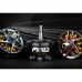 T-Motor 4pcs FPV Motor Brushless For FPV Racing Drone FPV Freestyle Frame F60Pro IV KV1750 (Grey)