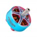 4pcs T-Motor Outrunner Brushless Motor FPV Motor 4S Max Thrust 1204G P2306.5 KV2400 Blue+Pink