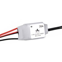 T-Motor Brushless ESC RC ESC AT Series 20A 2-3S For RC Fixed Wing Aircraft (AT-20A)