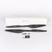 2pcs T-Motor Carbon Fiber Propeller 12x4" RC Airplane Propeller CW & CCW For RC Multirotor (P12x4)