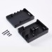 Aluminum Alloy Case Cooling Shell Protective Box with Heat Dissipation for Raspberry Pi 4B Black