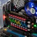 PC HiFi Power Filter Card PCI/PCI-E HiFi PC Audio Power Supply Purification w/ Colorful LED AXF-107