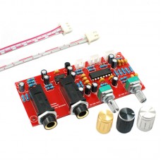 PT2399 Microphone Amplifier Board Digital Karaoke Reverberation Board Preamplifier Finished Board 