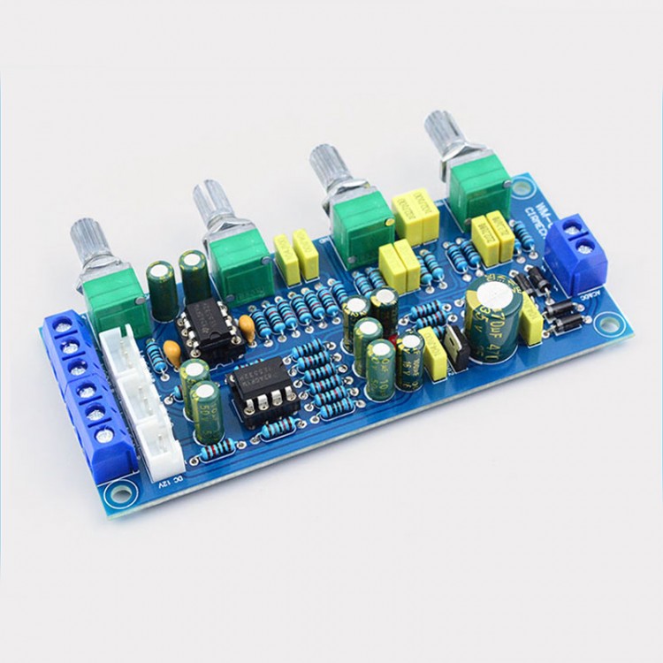NE5532 Preamp Board HiFi Power Amplifier Subwoofer Tone Board Low Pass