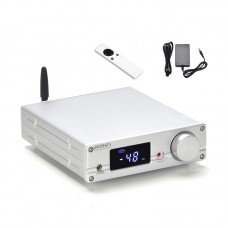 Bluetooth 5.0 DAC ES9038 Headphone Amplifier USB DAC DSD512 Support For LDAC NXC07 (Silver)