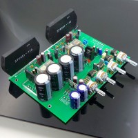 STK401 HiFi Power Amplifier Board 2.0 Channel Audio Amplifier Module with Pre-amplifier 200W 70Wx2 Unassembled