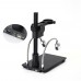 Portable Aluminum Alloy Arm USB Microscope Stand Holder Bracket Mini Foothold Table Frame For Microscope Repair Soldering