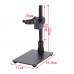 Portable Aluminum Alloy Arm USB Microscope Stand Holder Bracket Mini Foothold Table Frame For Microscope Repair Soldering