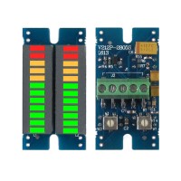 LED Music Audio Spectrum Indicator Dual Channel Stereo VU Meter Volume Level Display Module B Port 