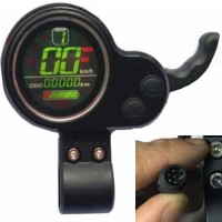 36V 48V Universal Electric Scooter Display Color Electric Skateboard LCD 6-Pin (Type K)