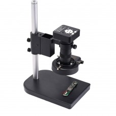 41MP USB Industrial Microscope Camera HDMI 1080P Stand Kit with 100X C-Mount Lens 56-LED Ring Light