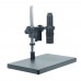 41MP Industrial Microscope Camera HDMI 1080P Stand Kit with 8" LCD Monitor 180X Lens 56-LED Light