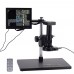 41MP Industrial Microscope Camera HDMI 1080P Stand Kit with 8" LCD Monitor 180X Lens 56-LED Light