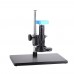 Full Set 34MP 2K Industrial Microscope Camera USB Outputs 180X C-Mount Lens 56 LED 11.6" Screen