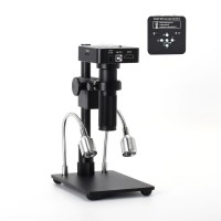 34MP USB Microscope Camera Magnifier Stand Kit 1080P 60FPS 2K Video For Phone CPU PCB Repair
