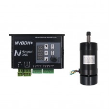 Brushless Motor Driver with Hall Controller CNC + Motor for Spindle Engraving Machine NVBDH+