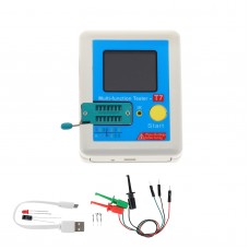 LCR-T7 Transistor Tester Kit LCD Diode Triode Capacitance Resistor Inductance MOSFET NPN PNP Detector