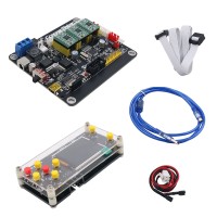 GRBL Laser Controller Board 3Axis Stepper Motor USB Driver Board+1.8 Inch LCD Screen +USB Data Cable 