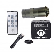41MP USB Industrial Microscope Camera HDMI 1080P + 100X C-Mount Lens Kit For Mobile Phone PCB Repair