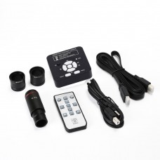 41MP Industrial Microscope Camera HDMI Kit 2K with 0.5X C-Mount Adapter 30mm & 30.5mm Adapter Rings