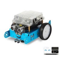 Makeblock mBot DIY Robot Kit Programming Education Robot with Custom Expression Panel for Children 