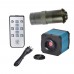 14MP Industrial Microscope Camera w/ 100X C-Mount Lens HDMI 1080P For Mobile Phone PCB Repair