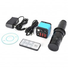 14MP Industrial Microscope Camera HDMI USB Microscope Camera w/ 180X Zoom C-Mount Lens