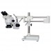 3.5X 7X 45X 90X Double Boom Stand Microscope + 34MP Industrial Microscope Camera For PCB Repair