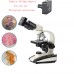 21MP USB Industrial Microscope Camera Kit HDMI 2K 1080P 60FPS with 120X Zoom Lens Adapter Rings