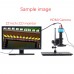 14MP USB Industrial Microscope Camera Stand Kit 1080P with 180X C-Mount Lens 60 LED Ring Light 