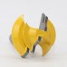 45 Degrees Mortise Cutter 8*1-1/2 Grooving Router Bit Matching Milling Cutter Woodwork Puzzle Knife