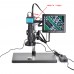8" Microscope Screen 1024x768 HDMI VGA BNC AV Display 25MM Metal Arm For Industrial Camera Stand