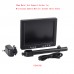 8" Microscope Screen 1024x768 HDMI VGA BNC AV Display 25MM Metal Arm For Industrial Camera Stand